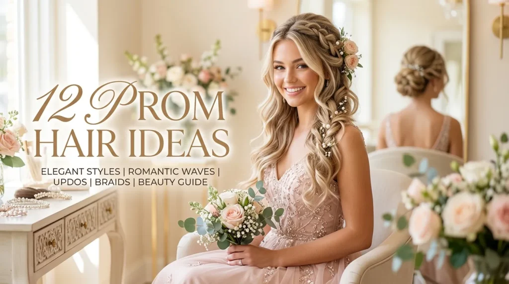 12 Prom Hair Ideas 12 Prom Hair Ideas