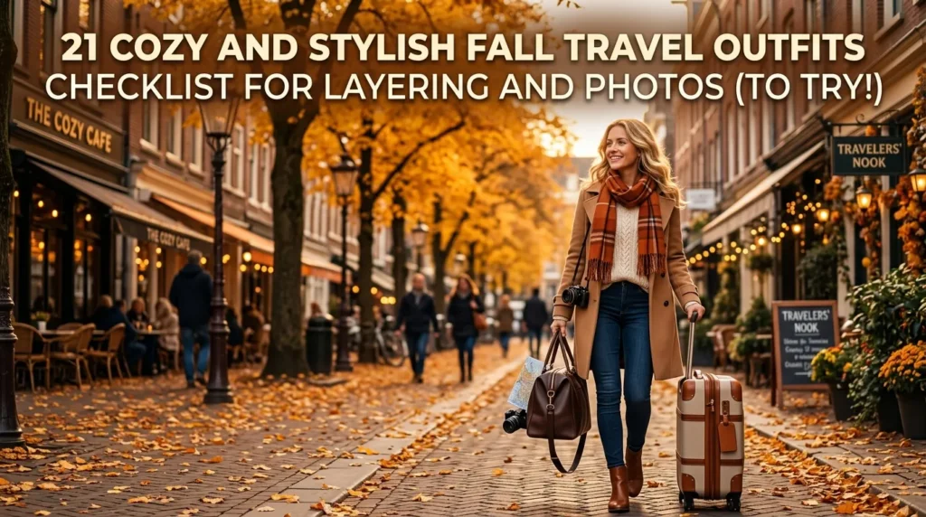 21 Cozy and Stylish Fall Travel Outfits Checklist for Layering and Photos (To Try!) 21 Cozy and Stylish Fall Travel Outfits Checklist for Layering and Photos (To Try!)