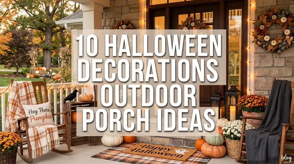 10 Halloween Decorations Outdoor Porch Ideas