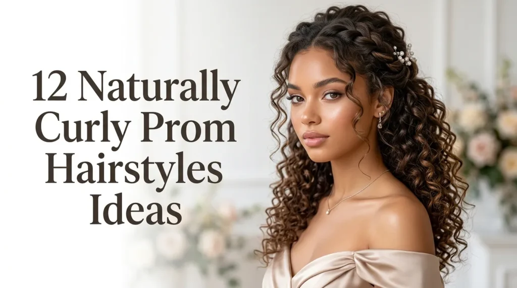 12 Naturally Curly Prom Hairstyles Ideas