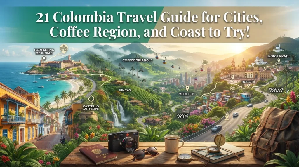 21 Colombia Travel Guide for Cities, Coffee Region, and Coast to Try!