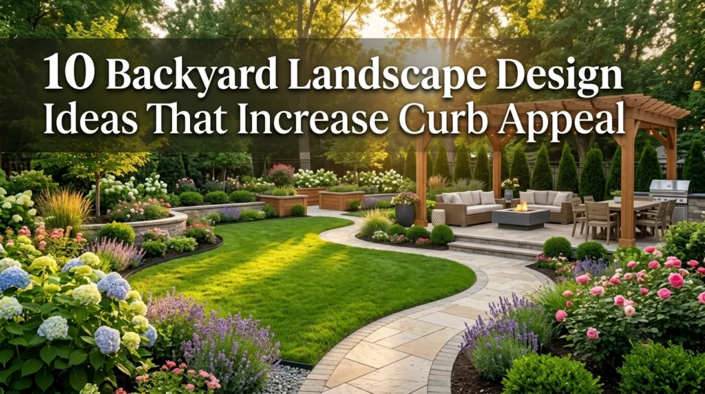 10 Backyard Landscape Design Ideas That Increase Curb Appeal 10 Backyard Landscape Design Ideas That Increase Curb Appeal
