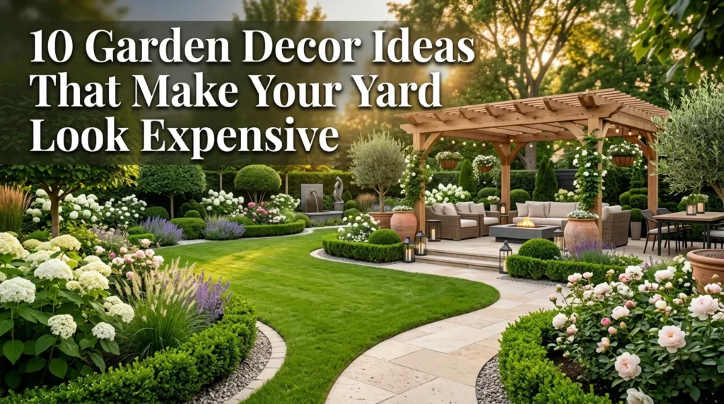 10 Garden Decor Ideas That Make Your Yard Look Expensive 10 Garden Decor Ideas That Make Your Yard Look Expensive