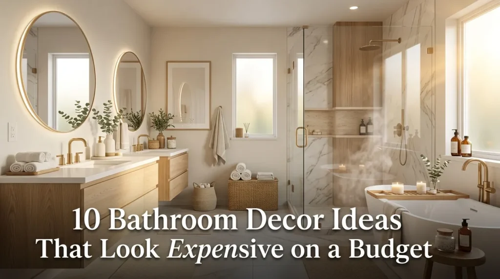 10 Bathroom Decor Ideas That Look Expensive on a Budget 10 Bathroom Decor Ideas That Look Expensive on a Budget