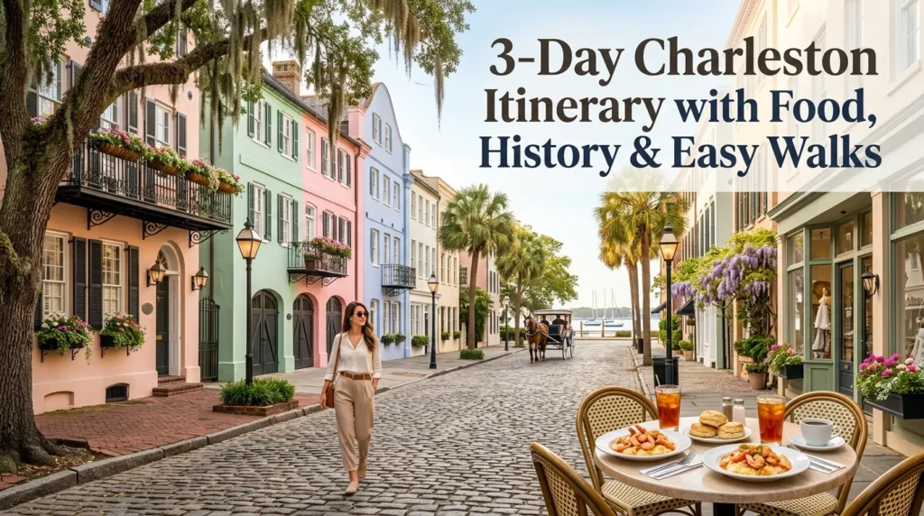 3-Day Charleston Itinerary with Food, History, and Easy Walks to Try!