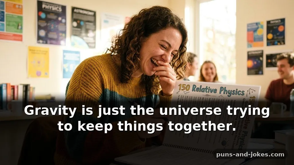 Clever Relative Physics Puns & Quantum Mechanics One-Liners Featuring Astronomy