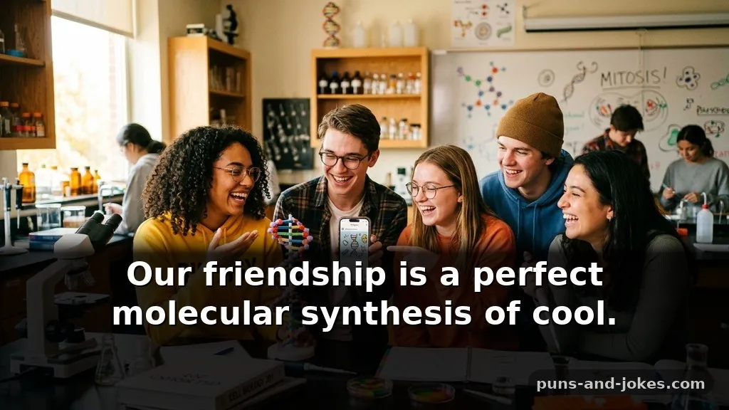 Clever Cell-ebrated Biology Puns for Instagram Captions Using Molecular Terms