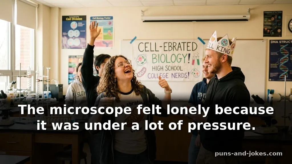 Funny Cell-ebrated Biology Puns for High School and College Nerds About Lab Equipment