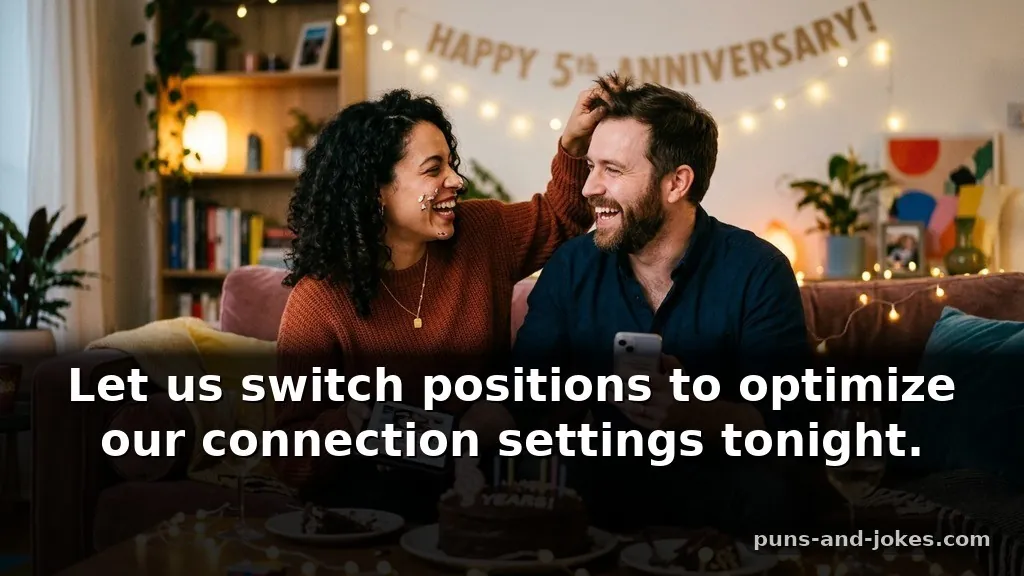 Saucy Electronic and Tech Puns for a Modern Relationship