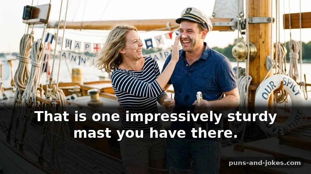 Spicy Nautical Jokes for Your Anniversary Celebration