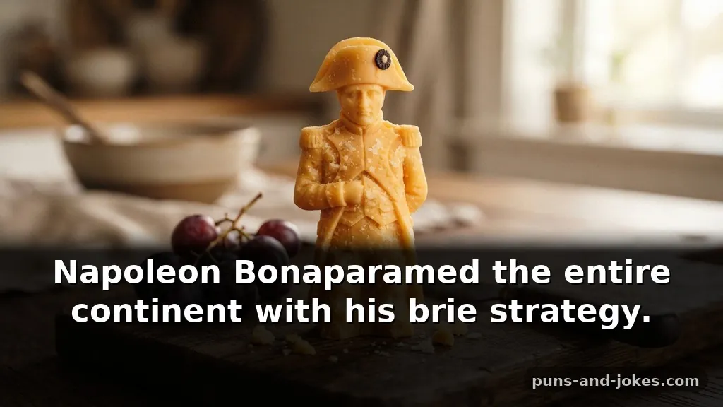Clever Cheesy Cheese Puns That Are Grate for Foodies About Historical Figures