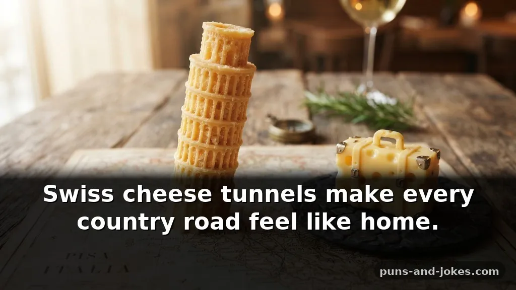Clever Cheesy Cheese Puns That Are Grate for Foodies About Travel and Places