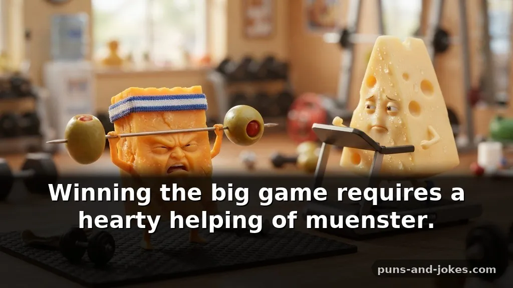 Funny Cheesy Cheese Puns That Are Grate for Foodies About Fitness and Sports