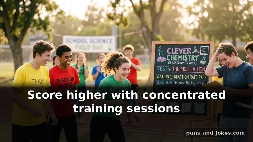 Clever Chemistry Puns About Sports and Competition