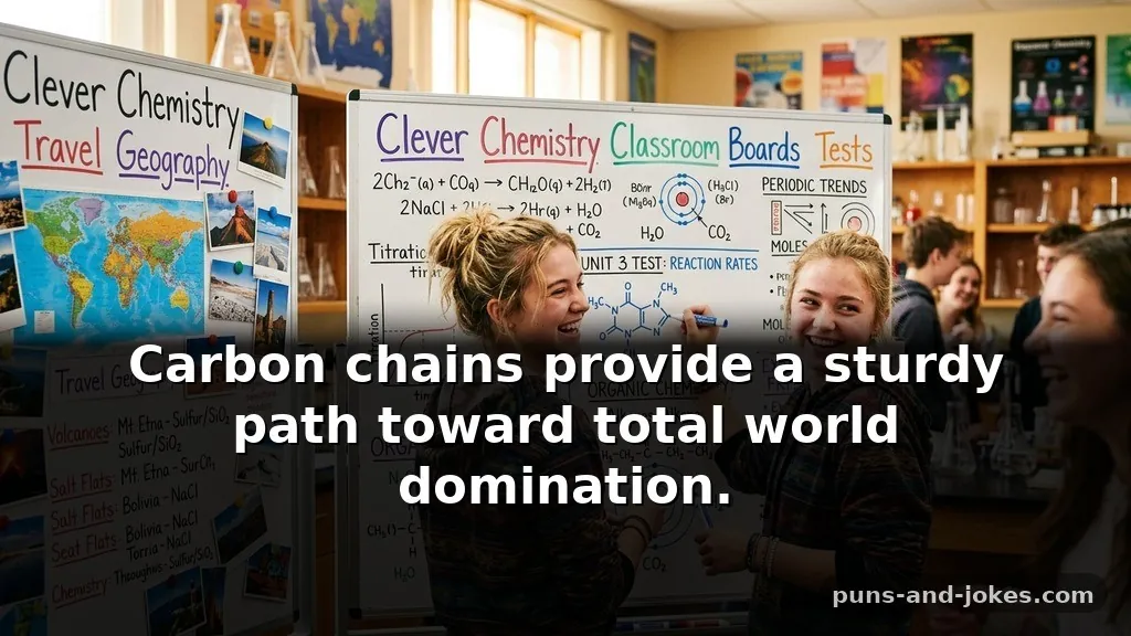 Clever Chemistry Puns About Travel and Geography