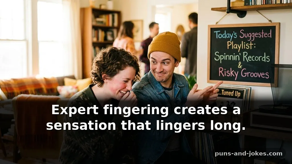 Clever Suggestive Puns & Innuendos That Make You Blush Involving Music