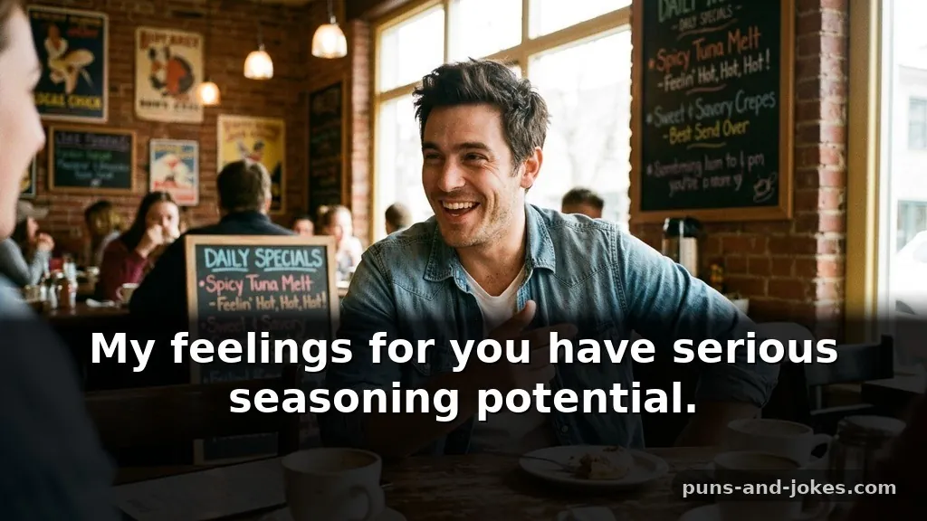 Best Flirty and Spicy Puns for Him to Send Over Text Using Food Terms