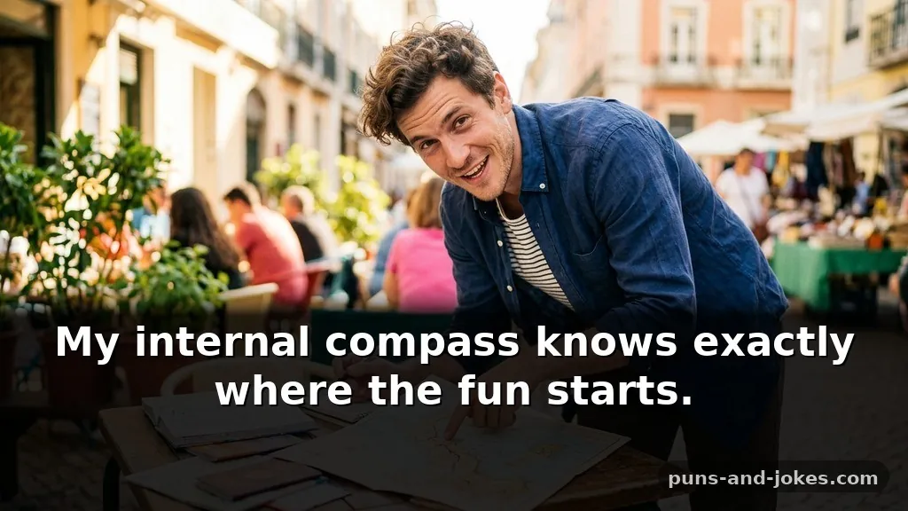 Modern Flirty and Spicy Puns for Him to Send Over Text Focusing on Travel and Maps