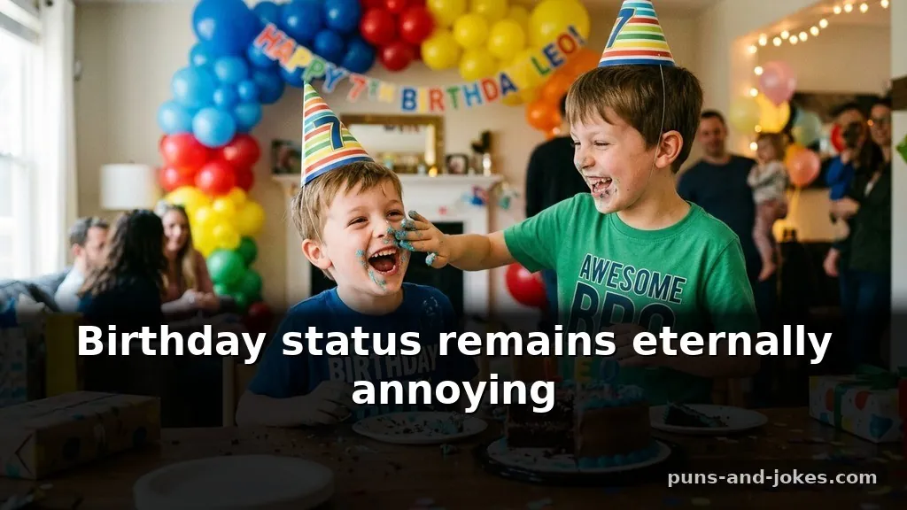 Short and snappy funny birthday puns for brothers annoying and loving