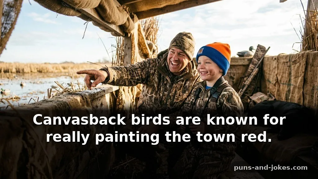 Gritty Duck Hunting Puns & Blind Jokes for Hunters for Kids About Species