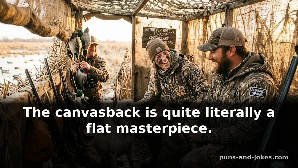 Gritty Duck Hunting Puns & Blind Jokes for Hunters Focused on Breed Names