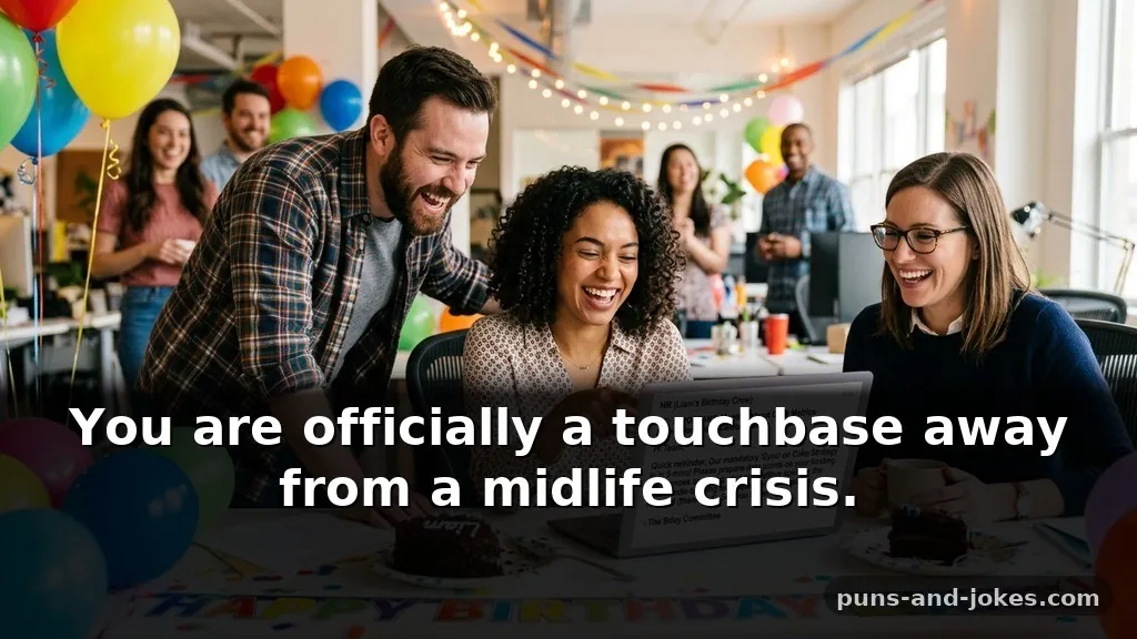 Funny Office Birthday Puns for Coworker Cards & Emails Regarding Meetings