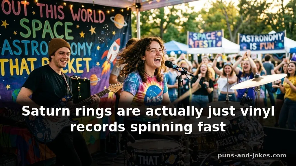 Witty Astronomy Puns About Music and Rhythm