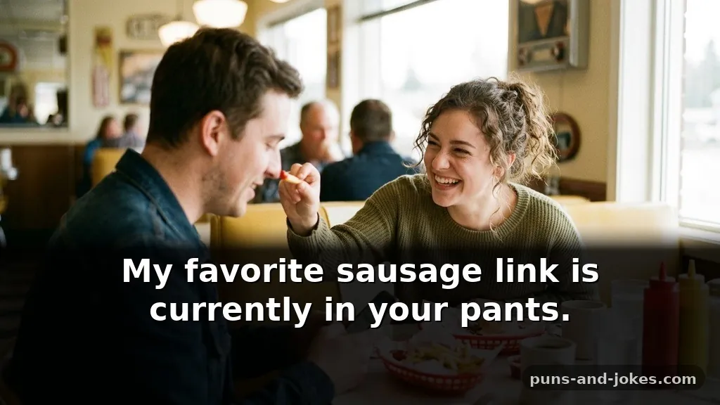Funny Food Themed Playful & Naughty Puns That Will Tease Your Boyfriend