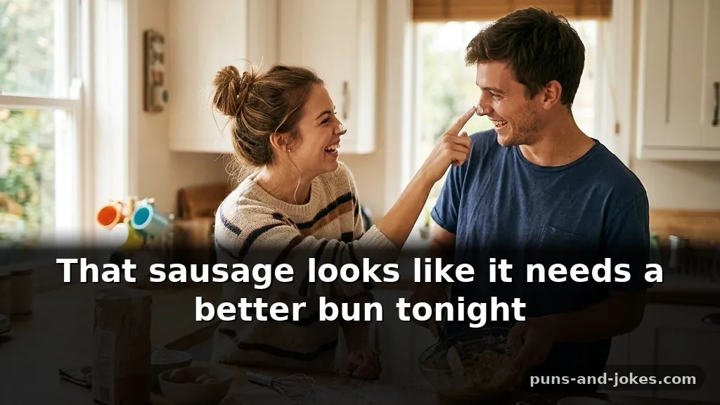 Funny Food Themed Playful & Naughty Puns That Will Tease Your Boyfriend