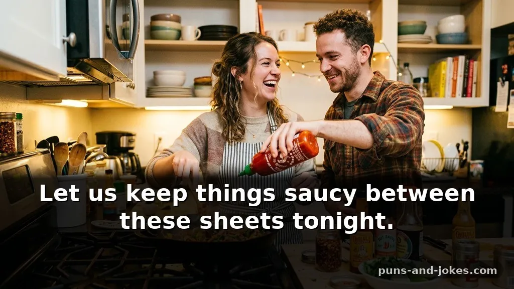 Flavorful Puns for Date Night Cooking About Condiments