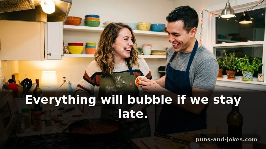 Naughty Kitchen Puns for Date Night Cooking Based on Sounds