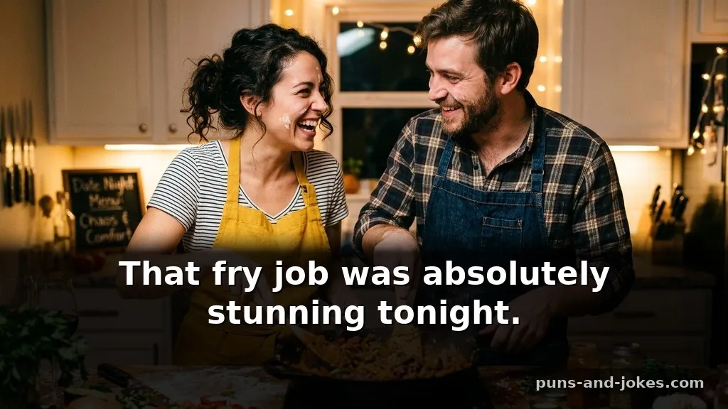 Sizzling Dirty Food Puns for Date Night Cooking Subverting Famous Idioms