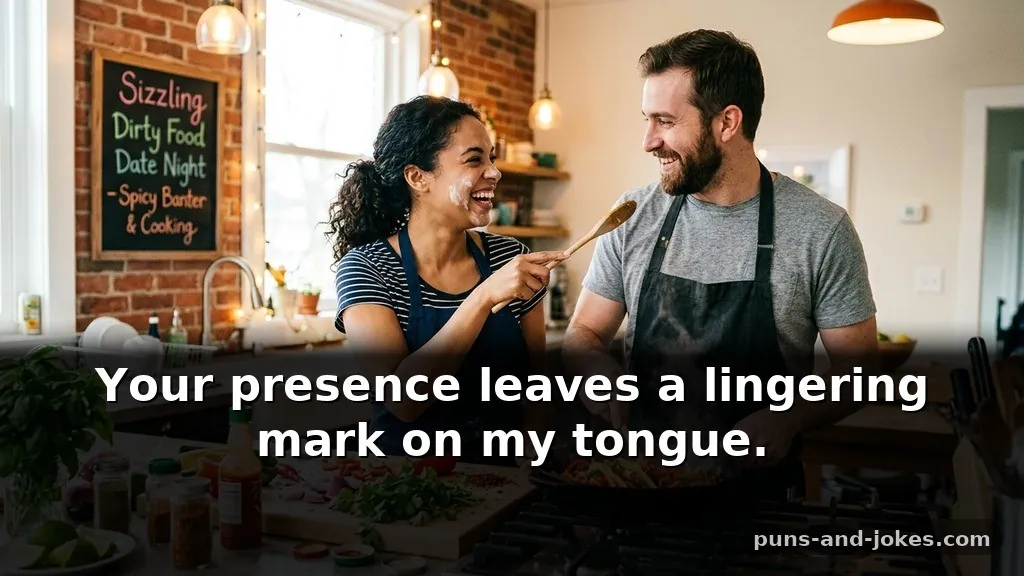 Spicy Banter Sizzling Dirty Food Puns for Date Night Cooking About Herbs and Spices
