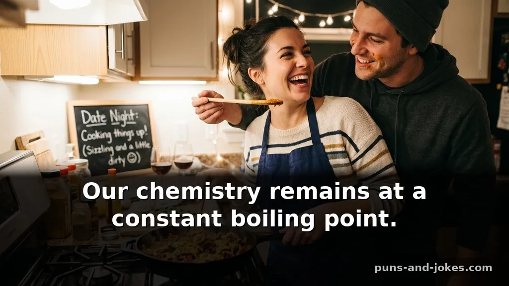 Suggestive Wordplay Sizzling Dirty Food Puns for Date Night Cooking About Temperature