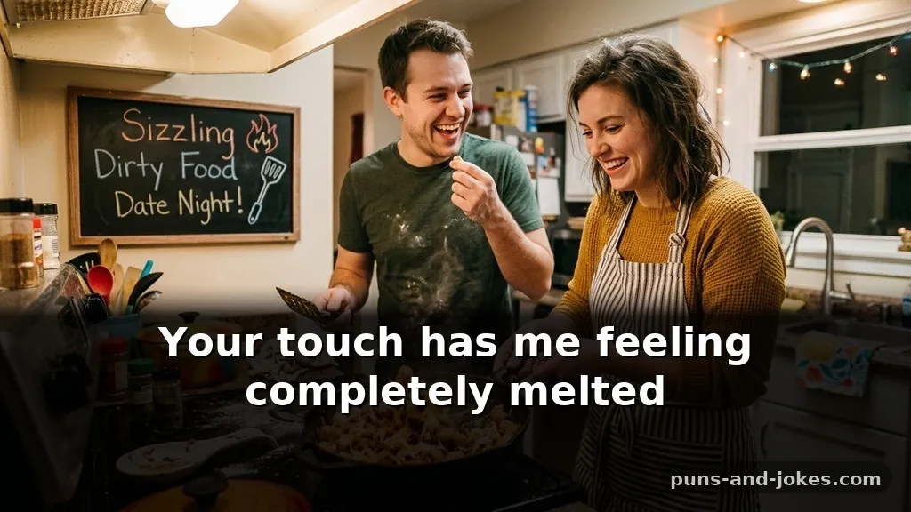 Sizzling Dirty Food Puns for Date Night CookingA About Temperature