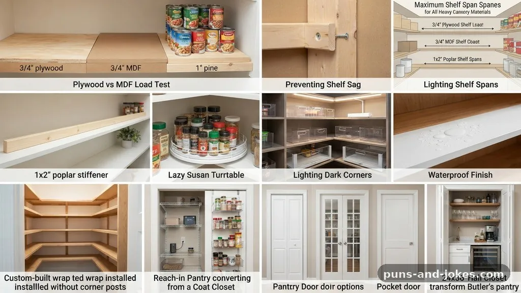 Integrating the Pantry with Your Home - Turning a 24x36 Inch Hall Closet Into a Walk-In Butler's Pantry